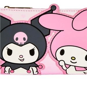 My Melody & Kuromi Loungefly Wallet! Super cute! NWT!